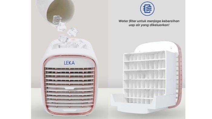 LEKA AC6030 Rechargeable Air Cooler dibekali 3 mode penggunaan yang bisa disesuaikan kebutuhan