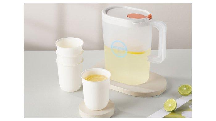 LETYEAH Infuse Water Jug tahan terhadap suhu tinggi dan rendah