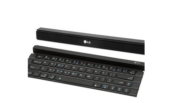 LG Portable & Bluetooth Wireless Rolly Keyboard