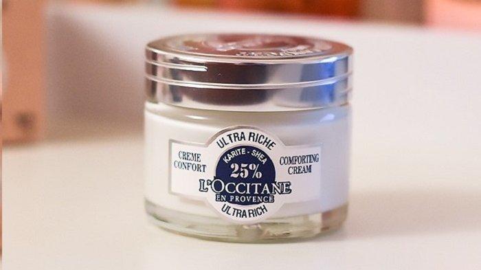 Ilustrasi produk L’Occitane Shea ultra Rich Comforting Cream.