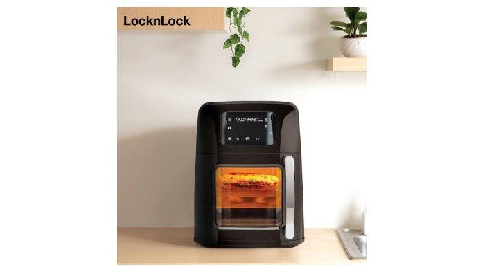 LocknLock Air Fryer Oven Party Multi Cooker Series EJF692 bisa atur suhu hingga 360 derajat celcius