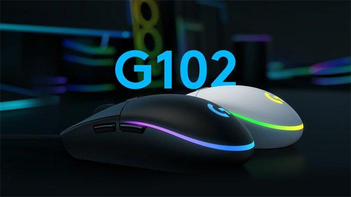 Desain mouse gaming logitech G102 Lightsync