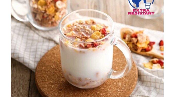 Luminarc Gelas Mug Troquet cocok untuk kamu yang hobi mengonsumsi minuman hangat seperti susu