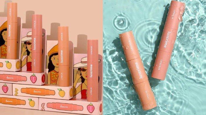 luxcrime Duo Lipcare Peach Crush
