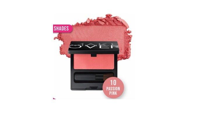 MAKE OVER Blush On Single Shades Passion Pink