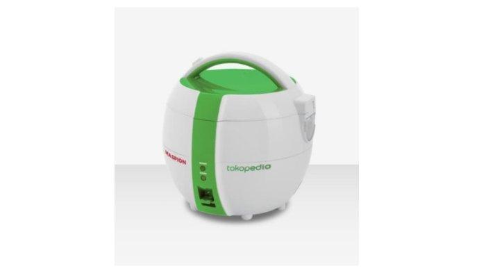 MASPION Rice Cooker TKP 1039EX 3 In 1 Exclusive berkapasitas 1 liter, desainnya classy