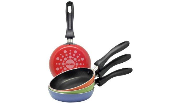 Maxim Colors Frypan Mini 12 Cm dengan berbagai pilihan warna dan lapisan anti lengket