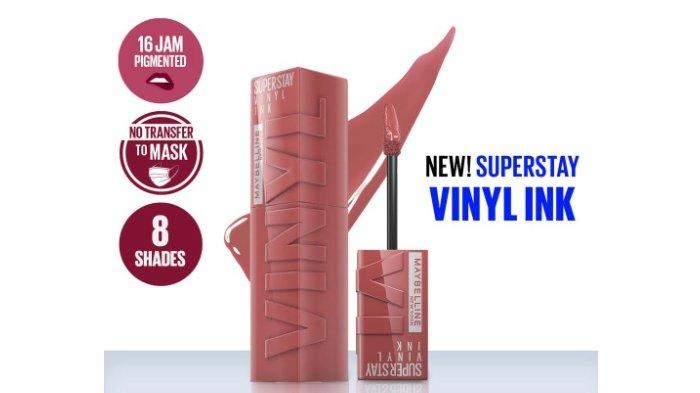 Kemasan Maybelline Superstay Vinyl Ink