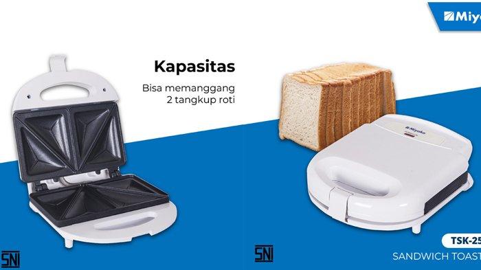 Miyako Sandwich Toaster TSK-258