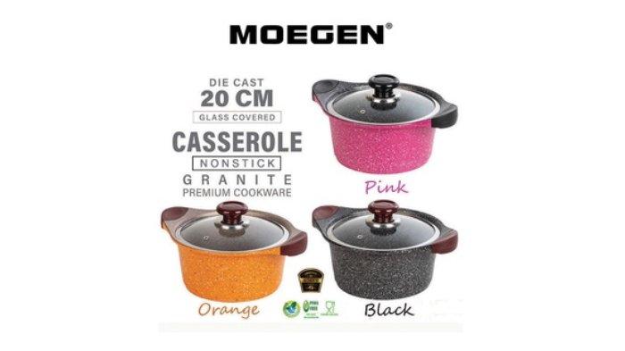 MOEGEN Germany Casserole Stock Pot hadirkan beragam pilihan warna cantik sekaligus material berkualitas