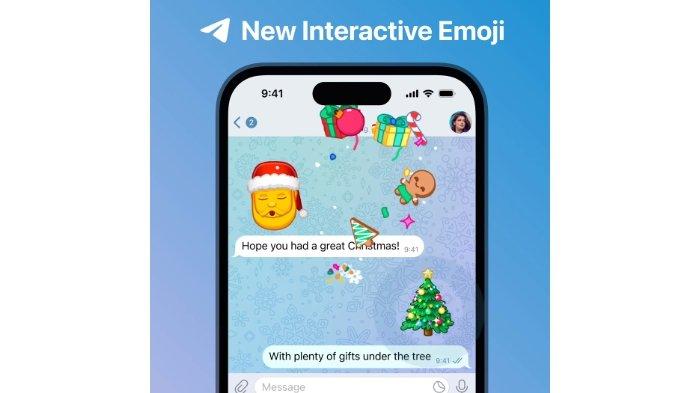 Fitur emoji interaktif baru di Telegram