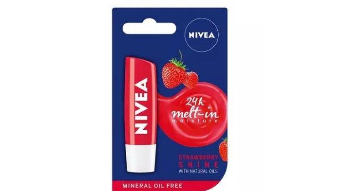 Nivea Strawberry Shine Lip Balm