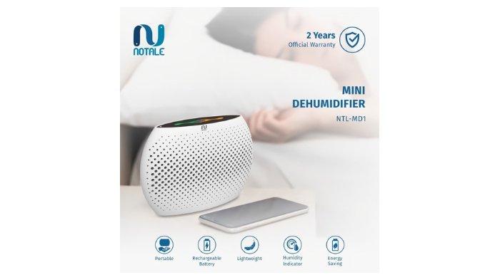 Notale Mini Dehumidifier Air Dryer cocok untuk space mungil tapi performanya handal