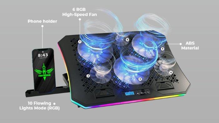 NYK Nemesis X8 ARTEMIS dibekali dengan Phone Holder