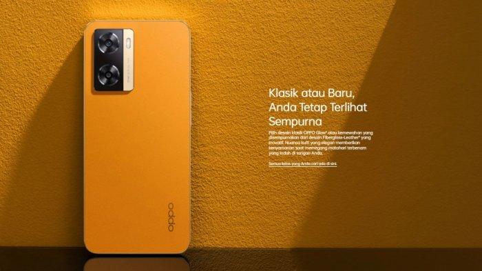 Desain punggung belakang OPPO A77s