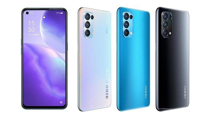 oppo Reno5 5G - Galactic Silver