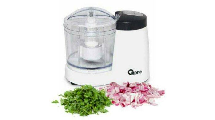 Oxone Eco Mini Chopper OX-151 dengan pisau stainless steel untuk hasil lebih sempurna