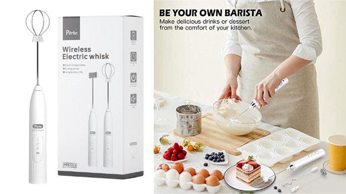 Perfin PFKG03 Hand Mixer Mini tunjang aktivitas dapur yang lebih praktis dengan 3 opsi kecepatan