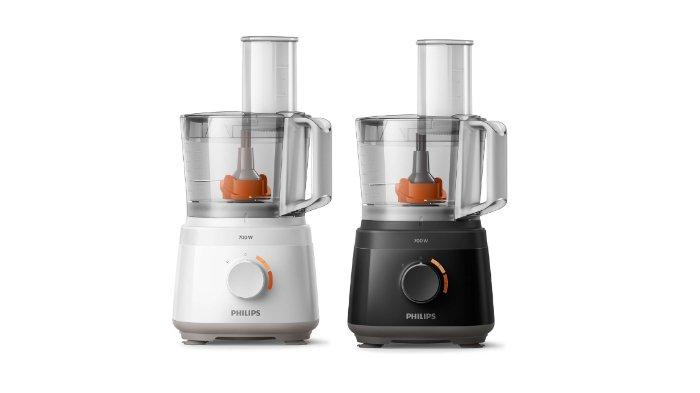 PHILIPS Compact Food Processor HR7310 hadir dengan kapasitas besar hingga 2.1 liter