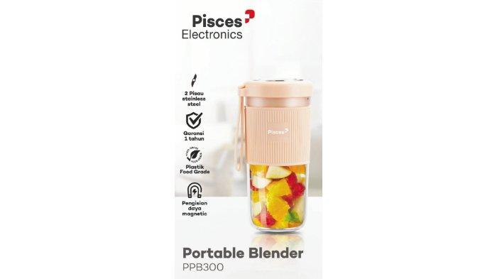Pisces Portable Blender Juice PPB300 hadirkan desain ringkas dan bekerja sistem baterai