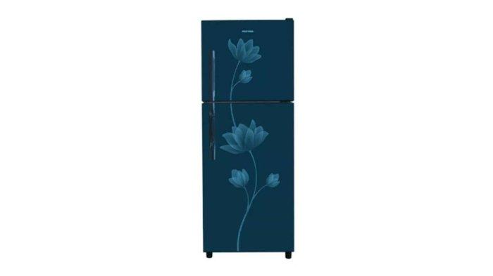 POLYTRON PRB219 dengan motif bunga pada bagian pintunya