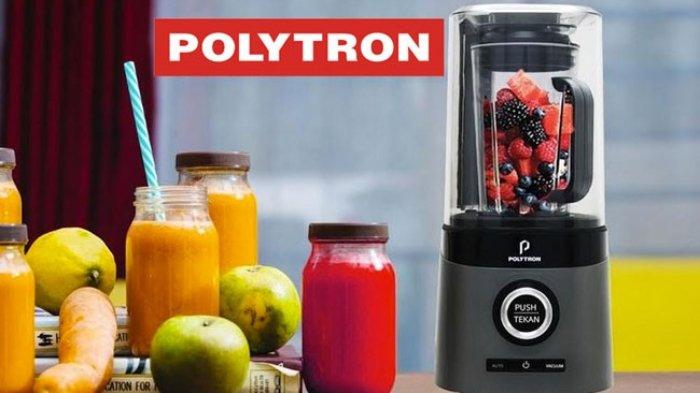 POLYTRON Vacuum Blender PVB 112G solusi kreasikan berbagai minuman sehat cukup sekali tekan
