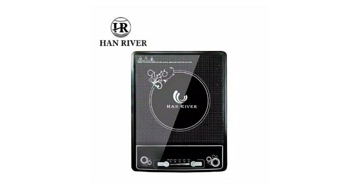 Produk HAN RIVER HRIC01BK Smart Kompor Induksi Listrik desain elegan dengan berbagai fungsi memasak