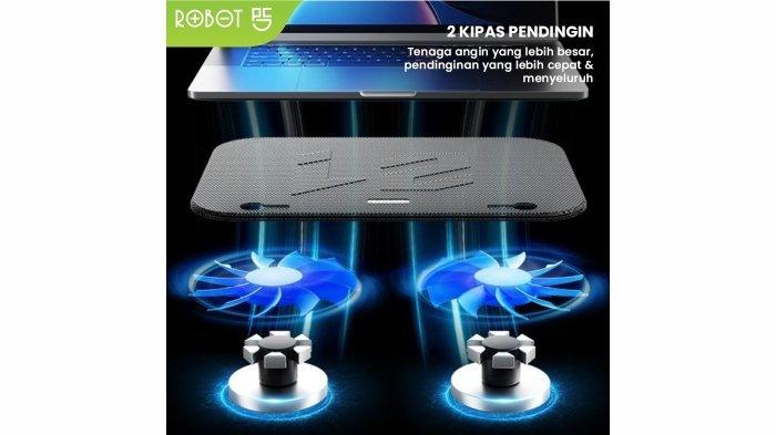 ROBOT RT-LCS01 kipas pendingin untuk laptop
