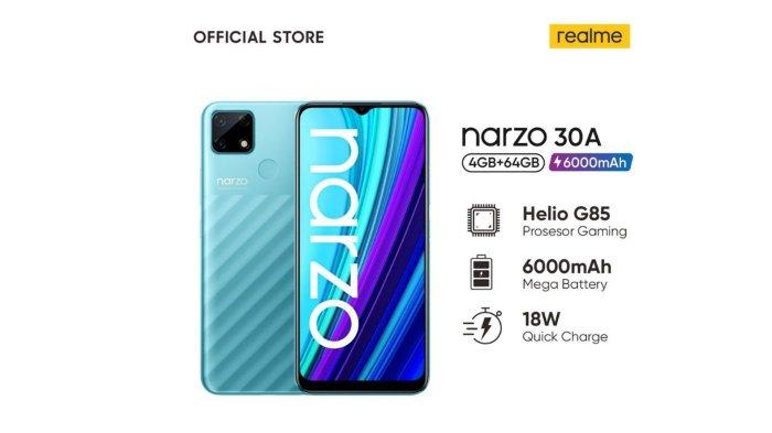 realme narzo 30A.