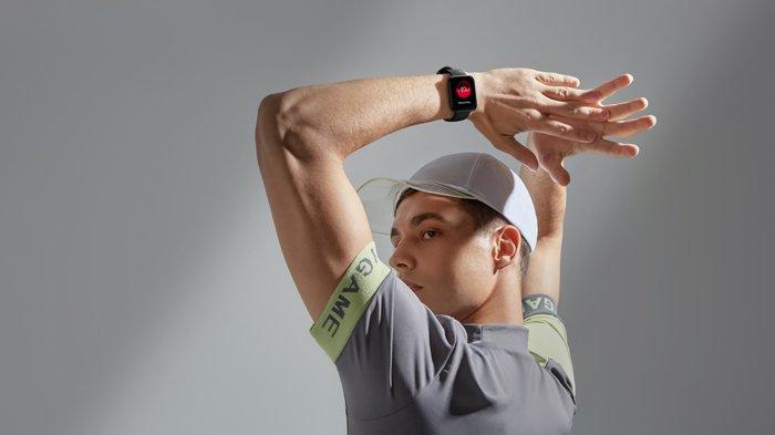 realme Watch 2 Pro, jam tangan pintar dengan kapasitas baterai 390 mAh yang tahan hingga 14 jam pemakaian.