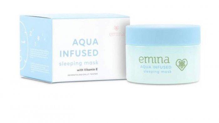 Emina Aqua Infused Mask bagus untuk menutrisi kulit mu pada malam hari.