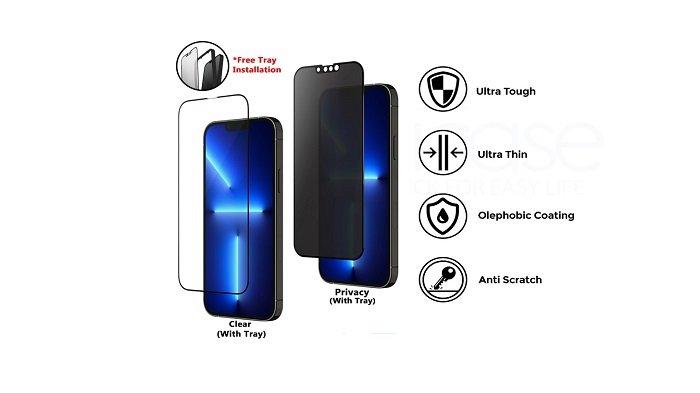 rhinoshield Tempered Glass Protector 3D Curved iPhone 13 Pro