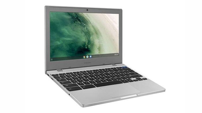 Samsung Chromebook 4 dengan desain tipis dan minimalis