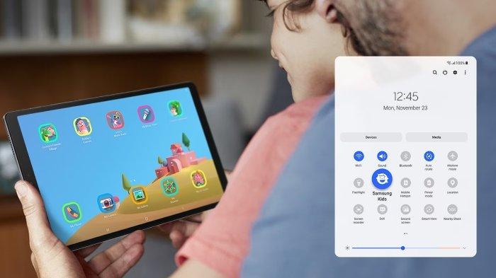 Fitur Kids pada SAMSUNG Galaxy Tab A7 Lite WiFi
