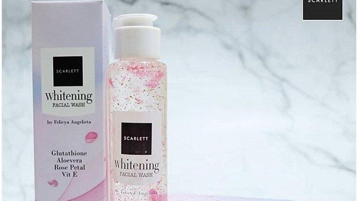 Scarlett Whitening Brightening Facial Foam