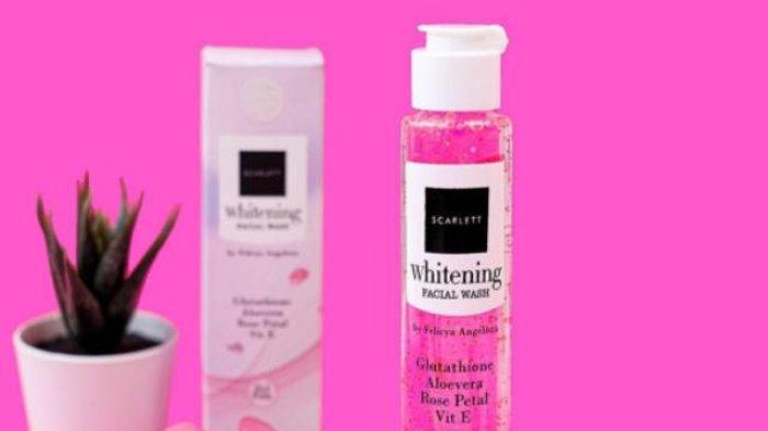 Scarlett Whitening Brightening Facial Foam