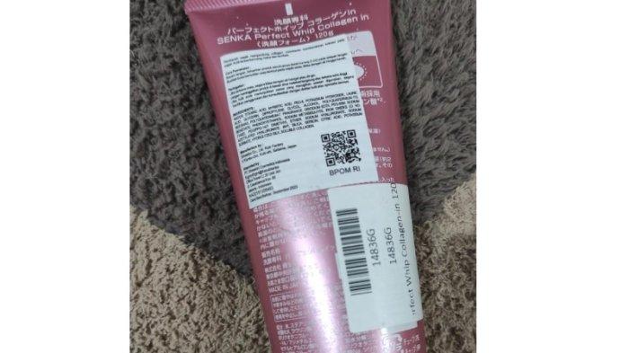 SENKA Perfect Whip Collagen In ingredients
