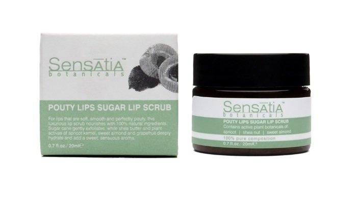 SensAtiA Botanicals Pouty Lips Sugar Lip Scrub