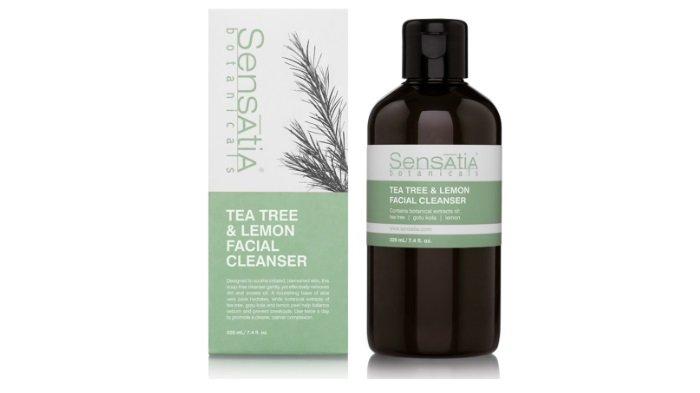 SensAtiA Botanicals Tea Tree & Lemon Facial Cleanser