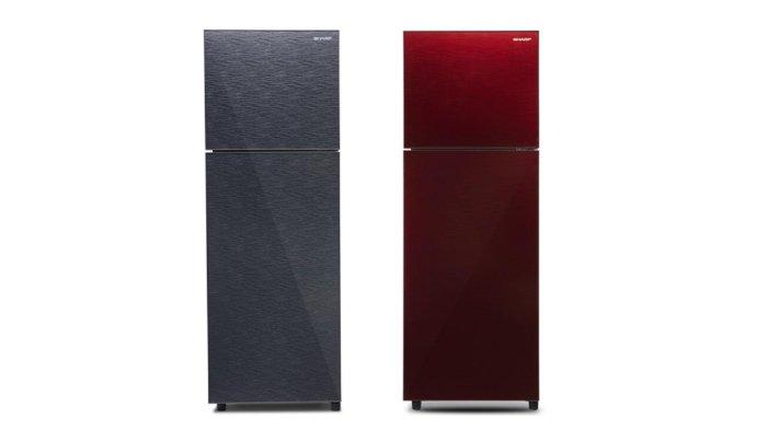 SHARP Kulkas 2 Pintu SJ-246XG dirancang dengan kapasitas besar dan performa pendinginan handal