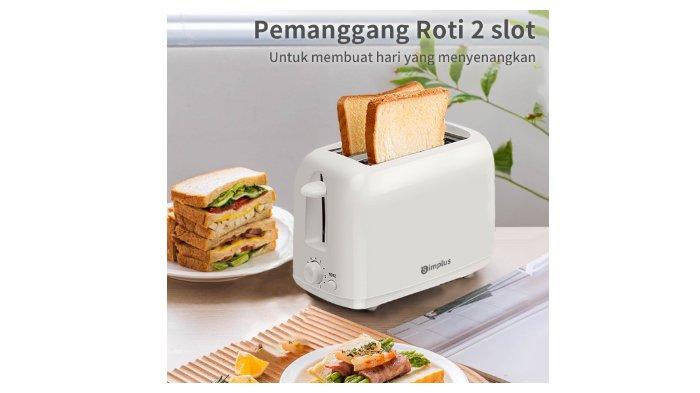 Simplus Pemanggang Roti Toaster menghadirkan 6 tingkat kematangan berbeda