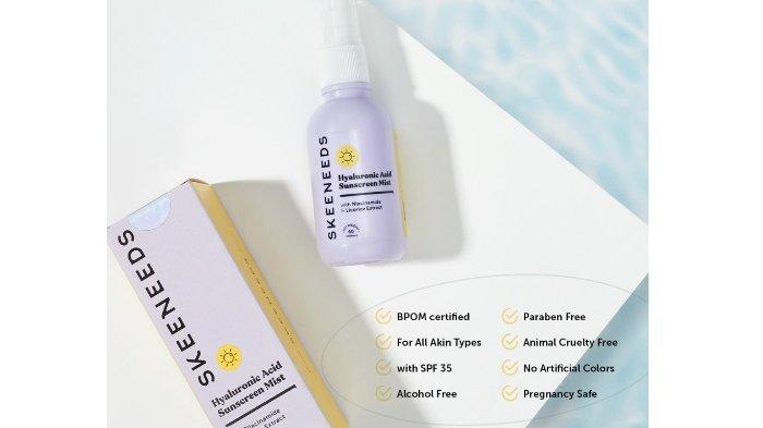 Skeeneeds Hyaluronic Acid Sunscreen Mist SPF 35