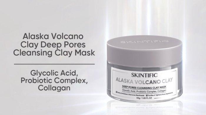 SKINTIFIC Alaska Volcano Clay Mask Deep Pores Cleansing Mud Mask