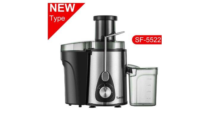 Sonifer Juice Extractor SF-5522 berdesain elegan sekaligus konsumsi daya rendah