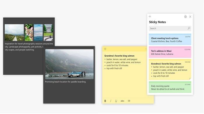 Sticky Notes