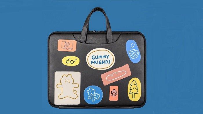 Tas Laptop Jinjing Waterproof 15 - 15.6 Inch Semua Merk Laptop Fancy Printing