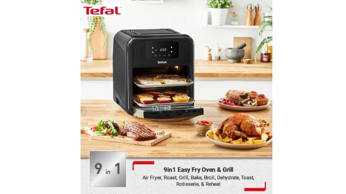 Tefal Digital Easy Fry Oven & Grill FW501 dengan 9 fungsi dalam 1 alat untuk permudah kreasikan menu