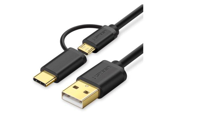 Ugreen 30174 2-in-1 Micro USB & Type C