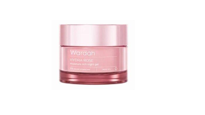 Wardah Hydra Rose Moisture Rich Night Gel.
