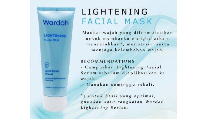 Wardah Lightening Face Mask